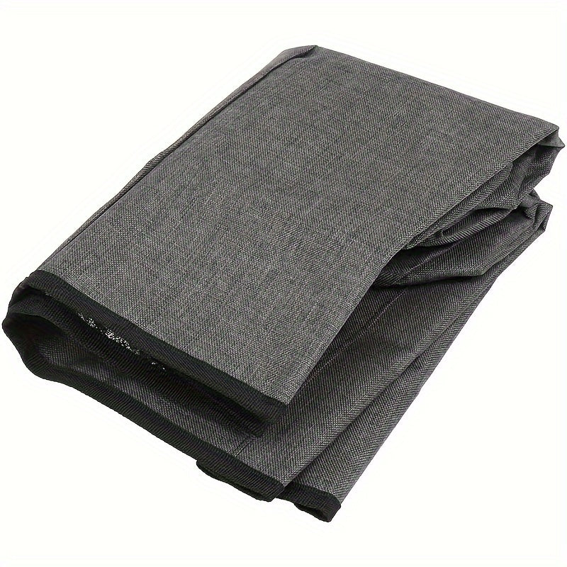 Air Fryer Dust Cover – Waterproof Insulated Protective Bag with Pocket and Handle – Fits Electric Pressure Cooker, Air Fryer, Rice Cooker, Steamer – 38x38.7cm/14.96x15.24 Inch (Grey)