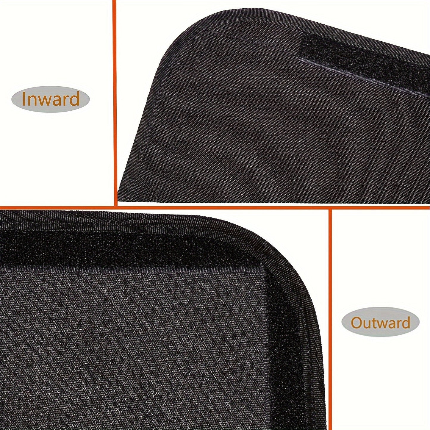RV Door Window Shade Cover – Side Window Sunshades for Camper, Trailer, Motorhome with Privacy Screen and Window Cover Accessories