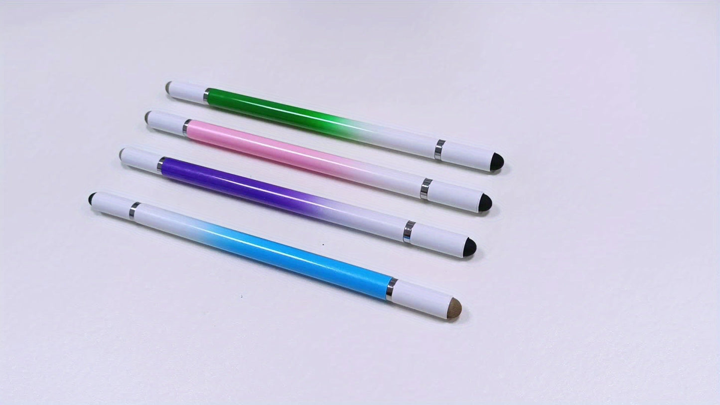 4 in 1 Fine Tip Capacitor Pen - Versatile Stylus for Writing Small Characters, Compatible with Samsung, Microsoft, Android Phones, and Tablets