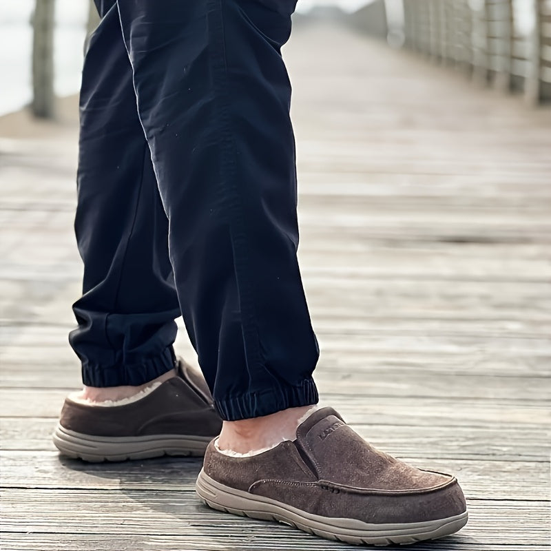 LazyStep Men's McCoy Cushioned Clog Slippers - Comfortable and Supportive Footwear