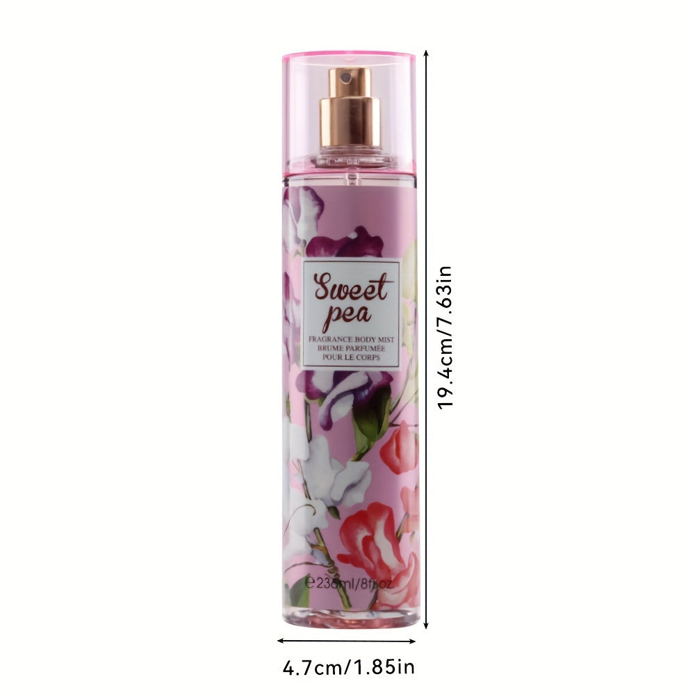 Body & Hair Fragrance Mist for Women - Long-Lasting Perfume Spray with Sweet Pea, Pear, Tayberry & Black Currant Notes, Perfect for Dating, Daily Life & Parties, Gift Giving