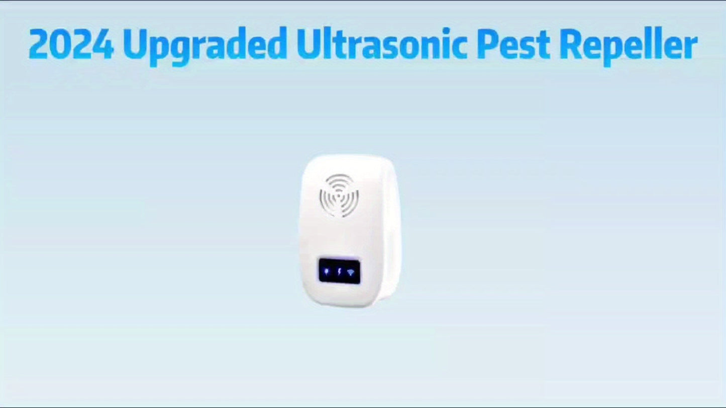 Ultrasonic Pest Repeller – Electronic Mice and Bug Repellent, 6 Pack Indoor Plug-In for Roaches, Spiders, Ants, Flies