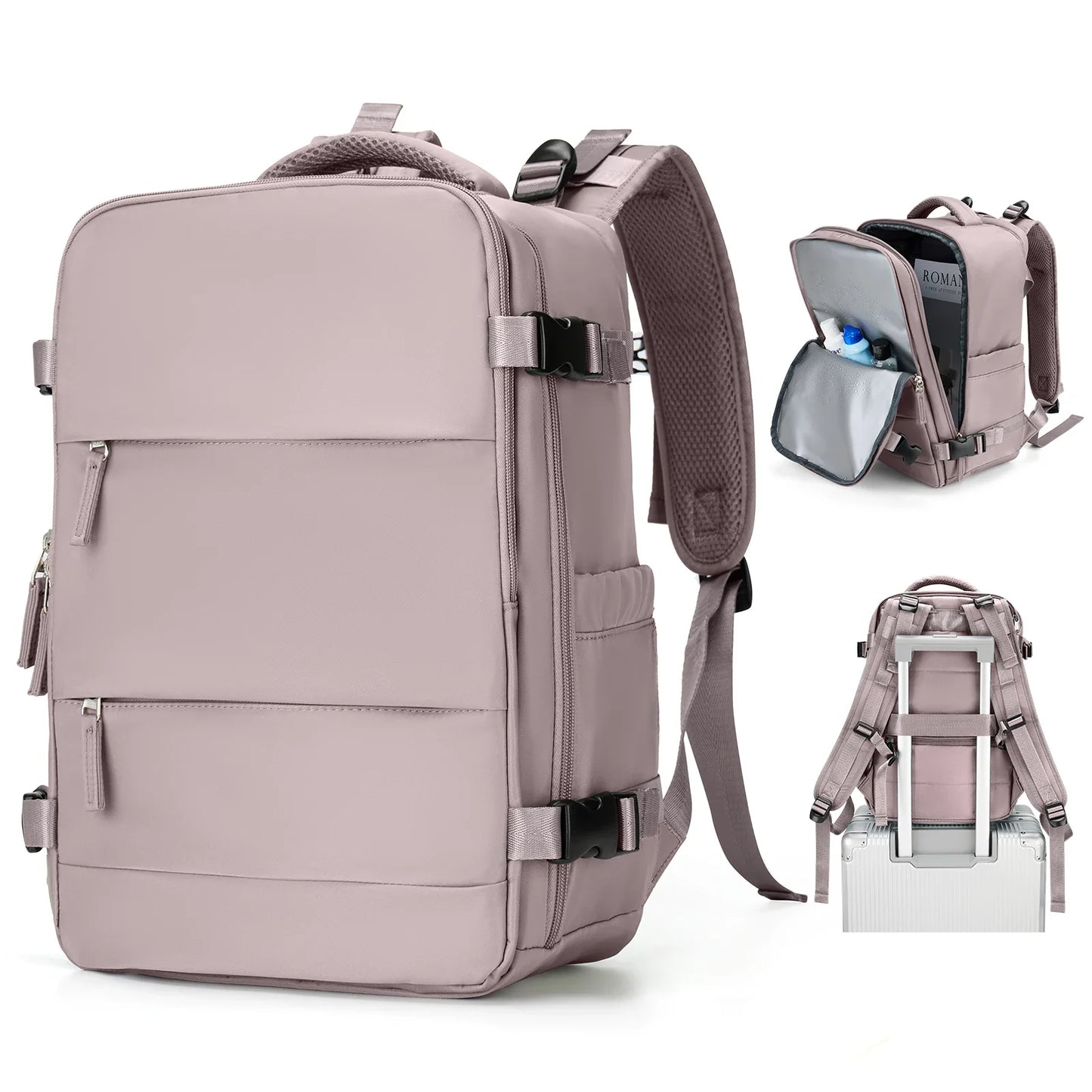 Travel Backpack 40x20x25cm – Cabin Bag for Ryanair, Airplane Carry-On, School, Laptop & Leisure, Women & Men