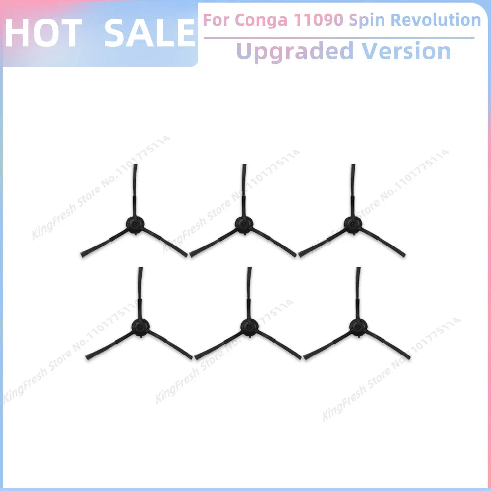 Replacement Parts Kit for Cecotec Conga 11090 / 13090 Spin Revolution Vacuum β Roller, Brushes, HEPA Filter & Mop