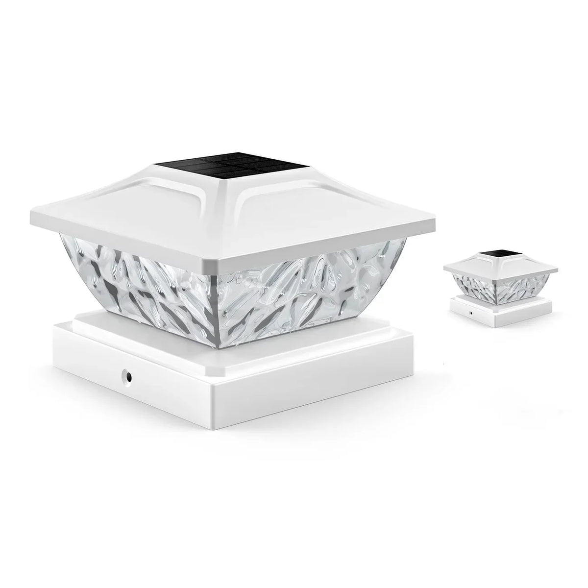 Outdoor Solar Fence Gate Light - Waterproof LED Villa Pillar Lamp for House, Garden & Yard Decor