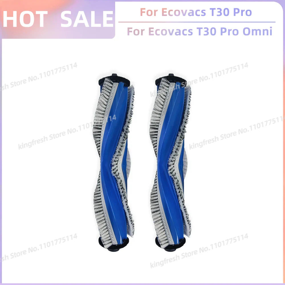 Replacement Parts for Ecovacs T30 Pro Omni & YEEDI M12 Ultra Plus – Main Roller, Side Brush, Filter, Dust Bag, Mop Cloth
