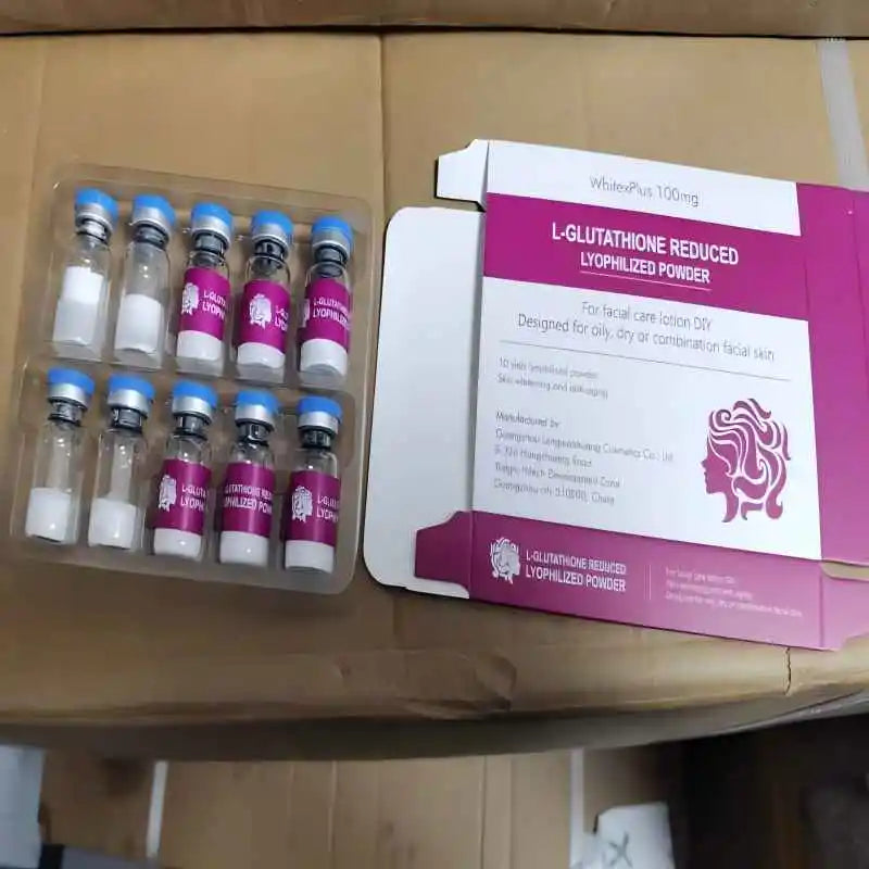 Reta Weight Loss & Body Building Peptides – Whitening Anti-Aging Lyophilized Freeze-Dried Powder, 5mg & 10mg, 1 to 10 Vials