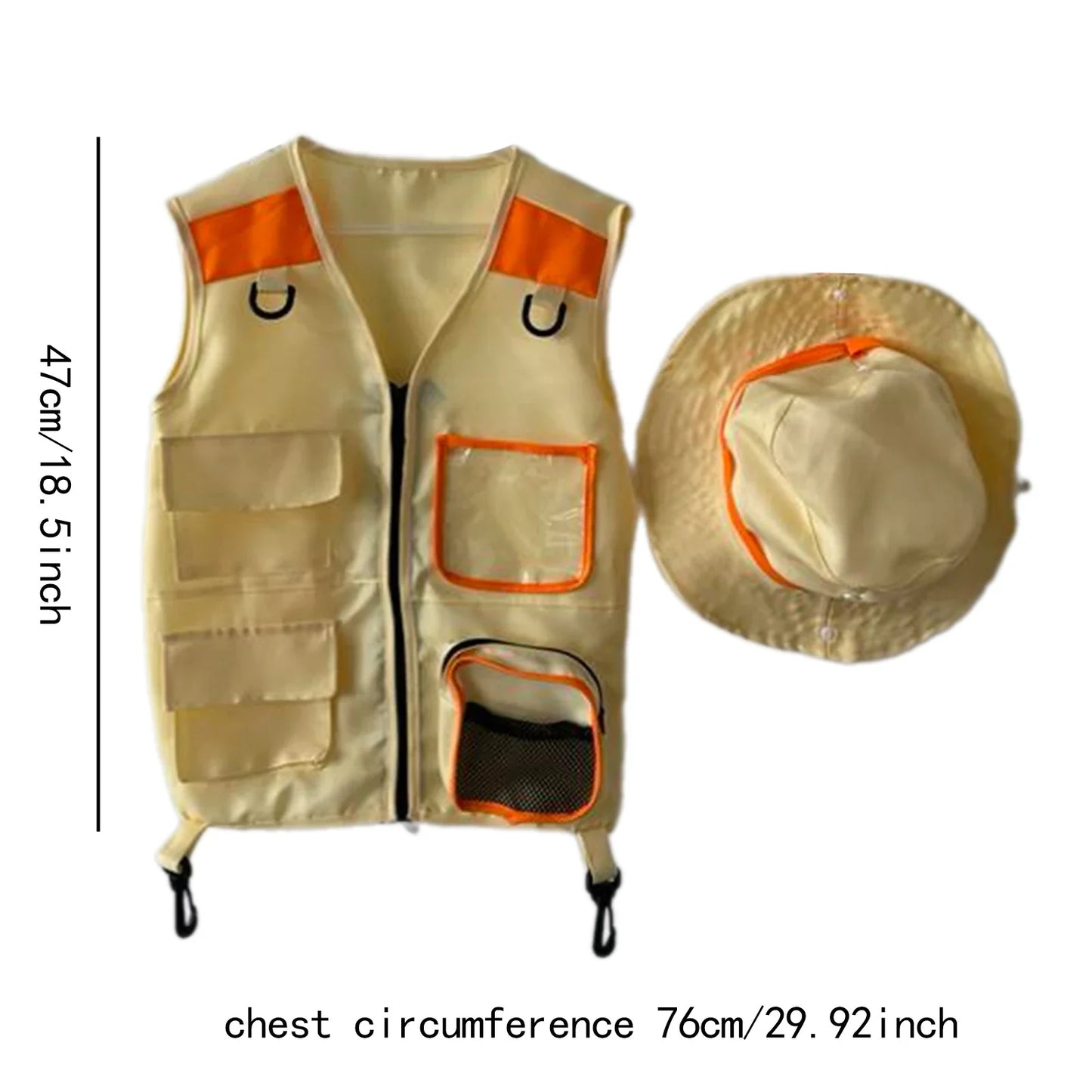 Kids Outdoor Adventure Exploration Kit – Explorer Costume & Role-Play Set for Children