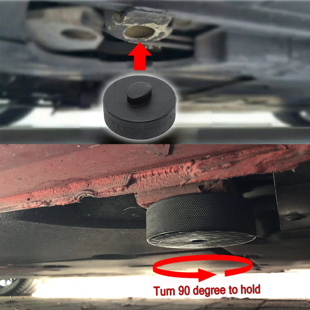 4x Jack Rubber Pads – Anti-Slip Car Lift Adapter Support Blocks for Porsche 911 964 993 996 997 991 Cayman Boxster