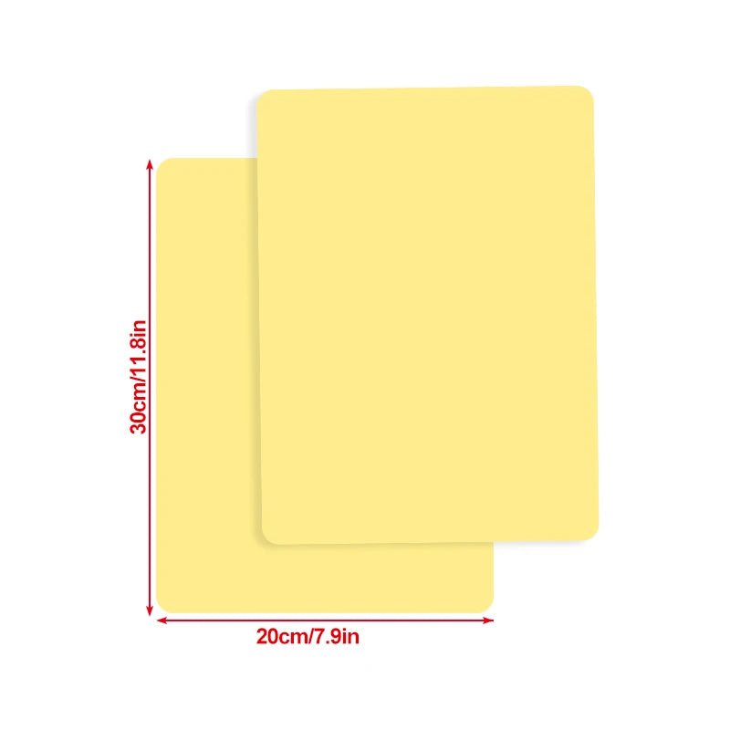 DM 3MM A4 Tattoo Practice Skin – Double-Sided Silicone Sheet for Microblading, Eyebrow & Permanent Makeup Training Supplies
