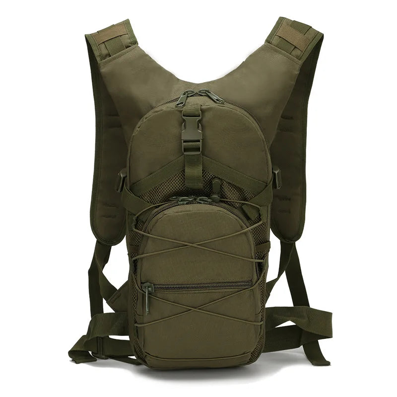 15L Molle Tactical Backpack – Outdoor Sports Bicycle Bag for Cycling, Hiking, Climbing, Camping & Fishing with Hydration Support