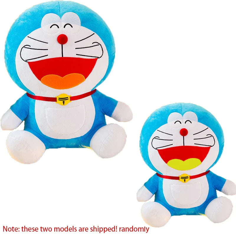 Anime Doraemon Kawaii Plush Toy – Soft Stuffed Animal Doll, Birthday Gift for Kids & Girlfriend