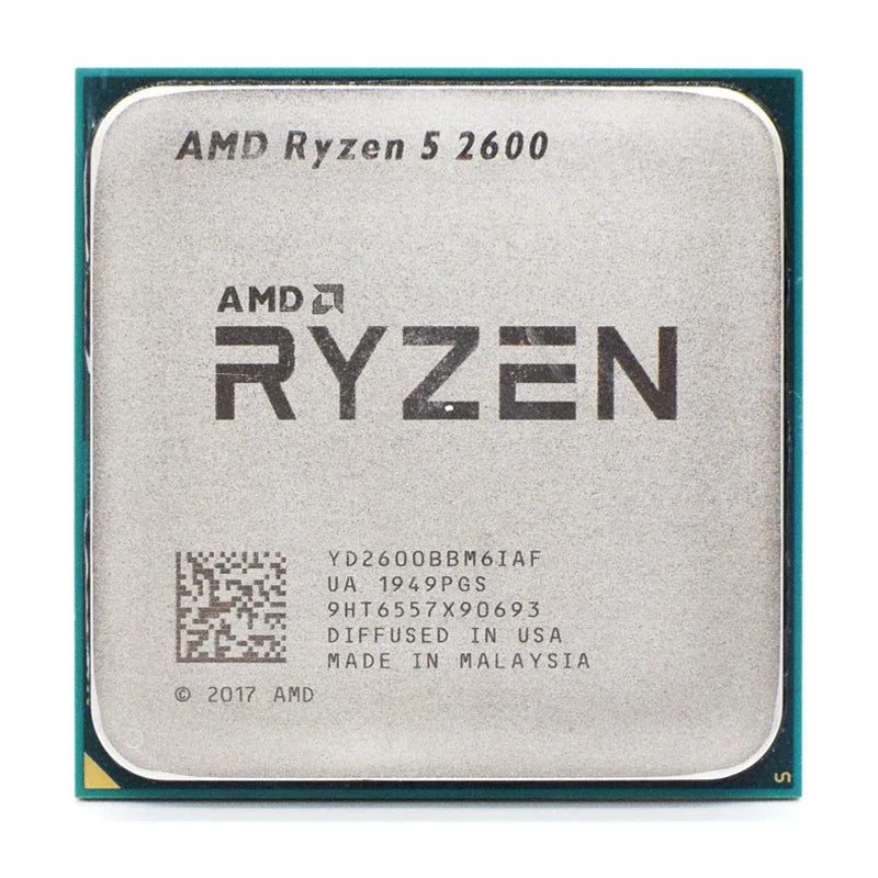 AMD Ryzen 5 2600 – 3.4GHz 6-Core 12-Thread CPU Processor, Socket AM4