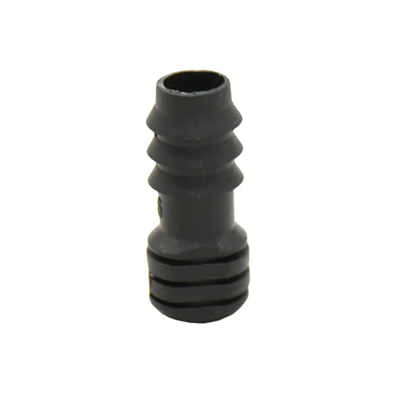 16mm Garden Hose End Plug 1/2" – Plastic Water Seal Stopper Fittings for Drip Irrigation System (10pcs Set)