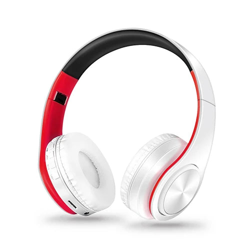 CATASSU Over-Ear Bluetooth Headphones – Wireless Stereo Headset with Mic & Soft Leather Earmuffs for PC, TV, Cell Phones