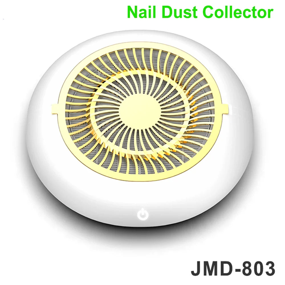 60W 35,000 RPM Nail Drill Machine with Vacuum Cleaner β Reusable Filter, Strong Nail Dust Collector, Professional Manicure Drill