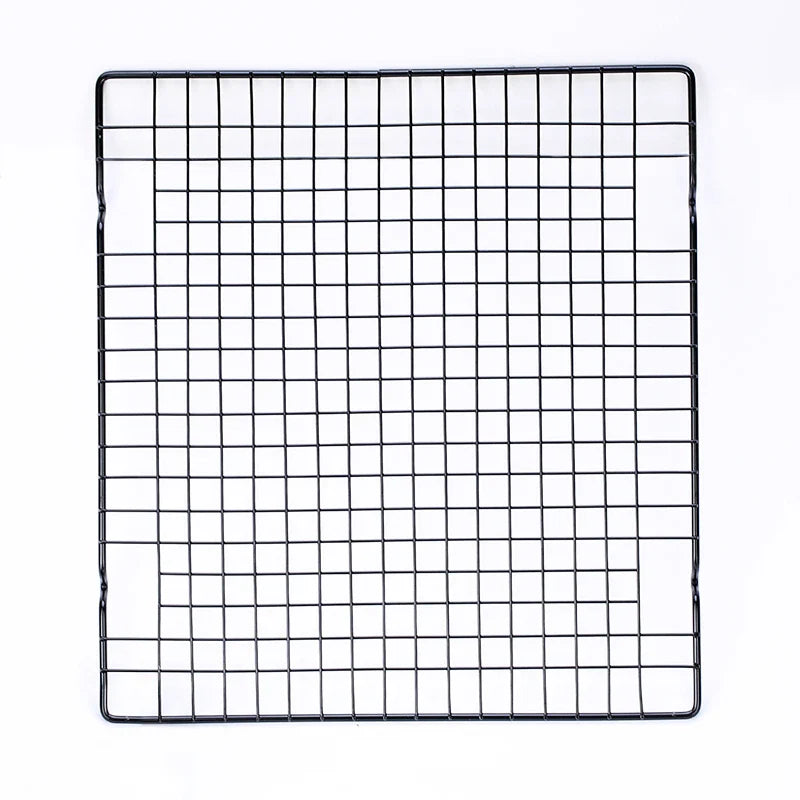FAISDU Single Layer Stainless Steel Cooling Rack — BBQ Bread Cake Drip Dry Rack Baking Grid Pan Kitchen Tool