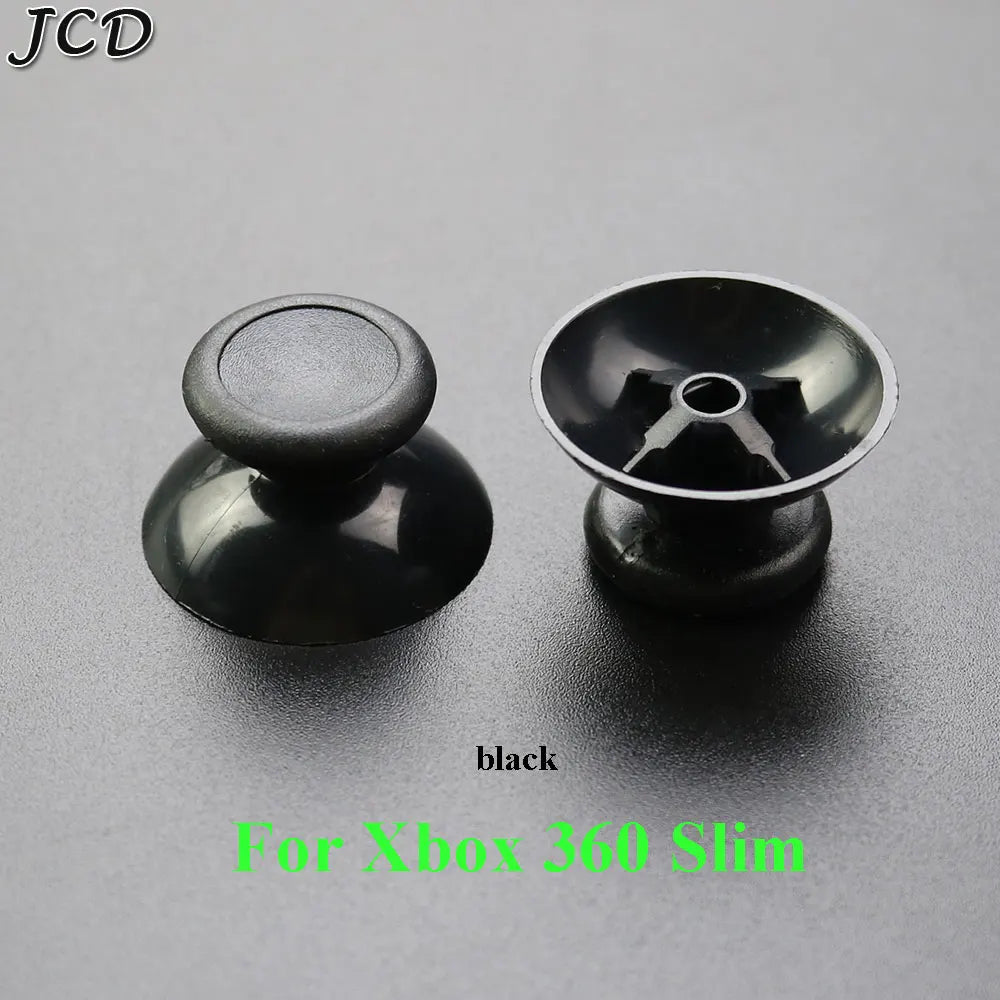JCD 10PCS Replacement 3D Analog Thumbstick Caps – Mushroom Grip Covers for PS2, PS3, PS4 Pro, PS5, Xbox One & 360