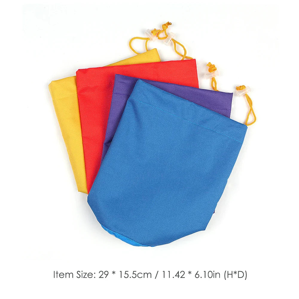 4pcs Herbal Ice Essence Extractor Kit - Gallon Mesh Bag Bubble Bag Set with Drawstring Extraction Bags and Pressing Screen