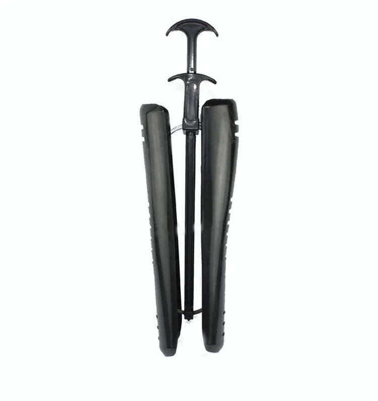 2 Pcs Black Boot Shapers | Practical Long Boot Supporters, Stretcher & Creative Home Storage Holder Hangers
