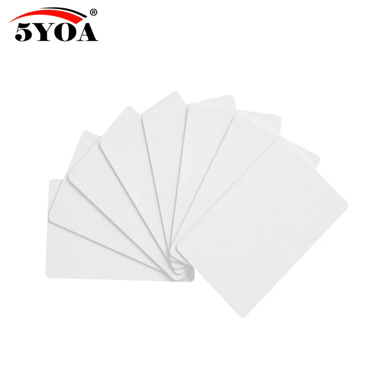 10PCS UID IC Changeable Smart Keyfobs – Clone Cards for 1K S50 RFID 13.56MHz Access Control Writable Block 0 Sector