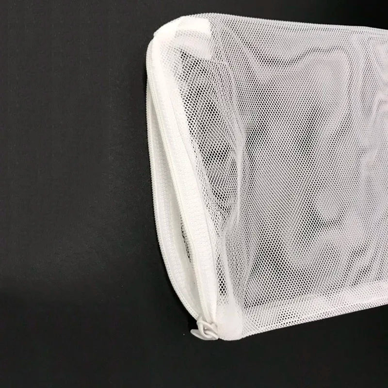 10Pcs Mesh Filter Net Bags β Aquarium Pond Bio Ball, Carbon Media & Ammonia Isolation Bags, White & Black