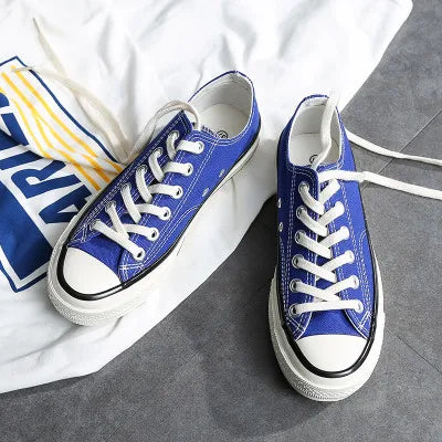 Men’s Canvas Shoes — Fashion Summer Casual Sneakers, High-Top Vulcanized Flats for Men & Women, 2023 Spring-Summer