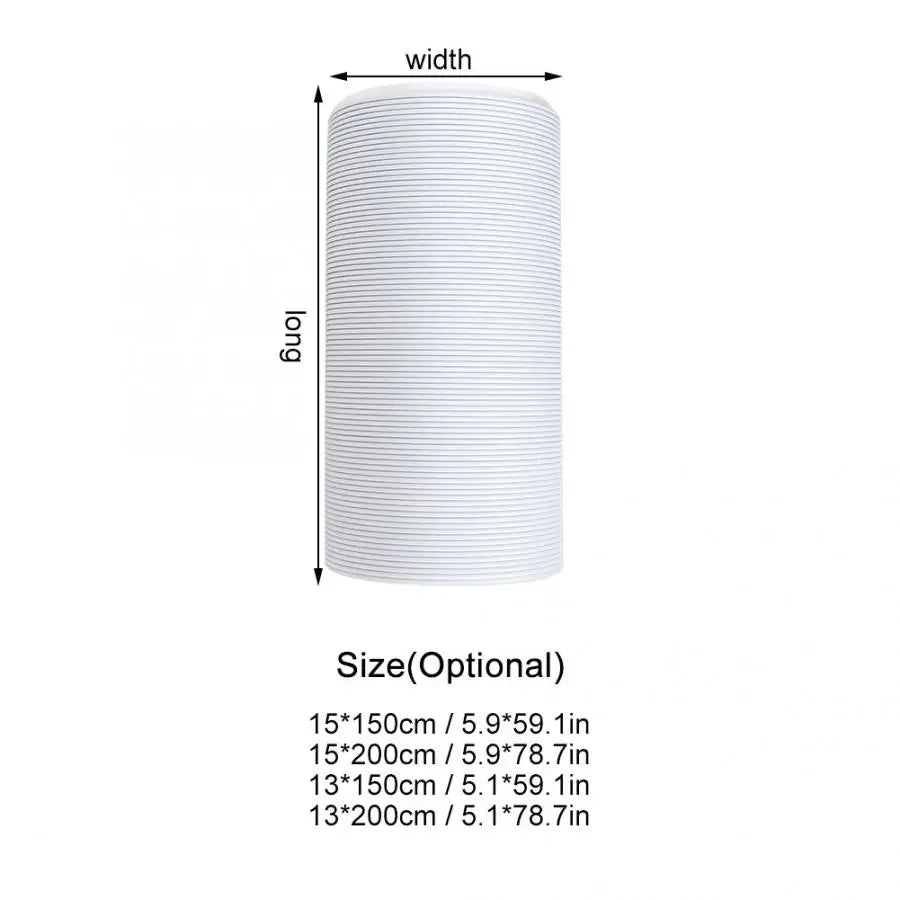 Portable Universal Flexible Air Conditioner Exhaust Hose – Replacement Vent Tube Pipe for AC Units