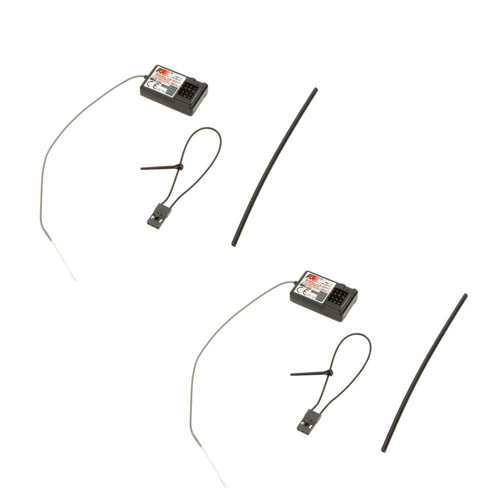 Flysky FS-GR3E 3-Channel 2.4G Receiver for RC Car, Truck, Boat – Upgrade for GT3B/GT3C Transmitter, Failsafe Included (1/2/4pcs)