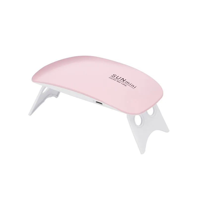 Portable 6W UV LED Nail Dryer – Manicure Lamp for Gel Nail Polish & Nail Art, Home Use