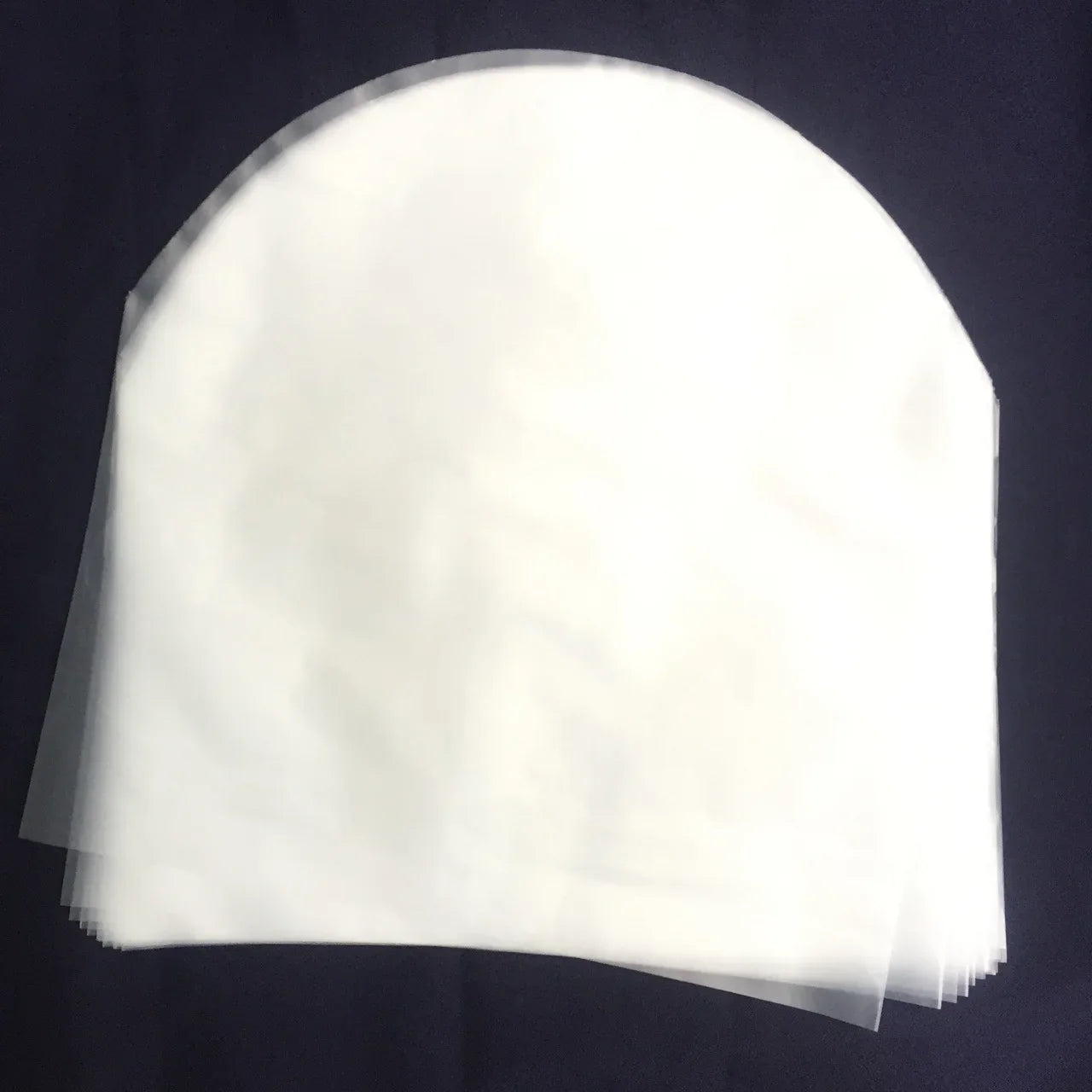 50Pcs 12" Clear Vinyl Record Protector Bags - Anti-Static LP Record Sleeves