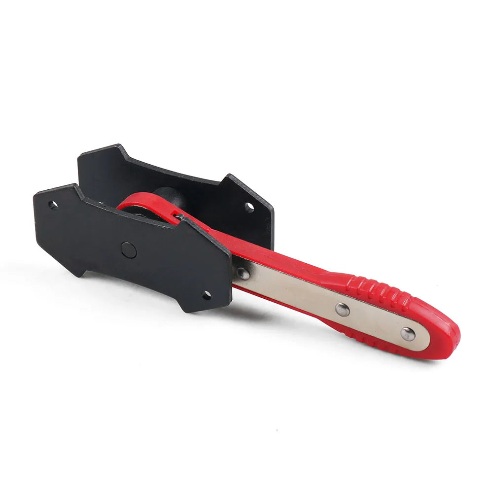 Car Brake Caliper Piston Spreader Tool – Portable Ratchet Pad Install Press Tool (Red & Blue)