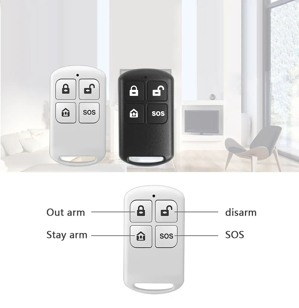 PGST PF-50 Wireless Remote Control – High-Quality Home Security System Alarm