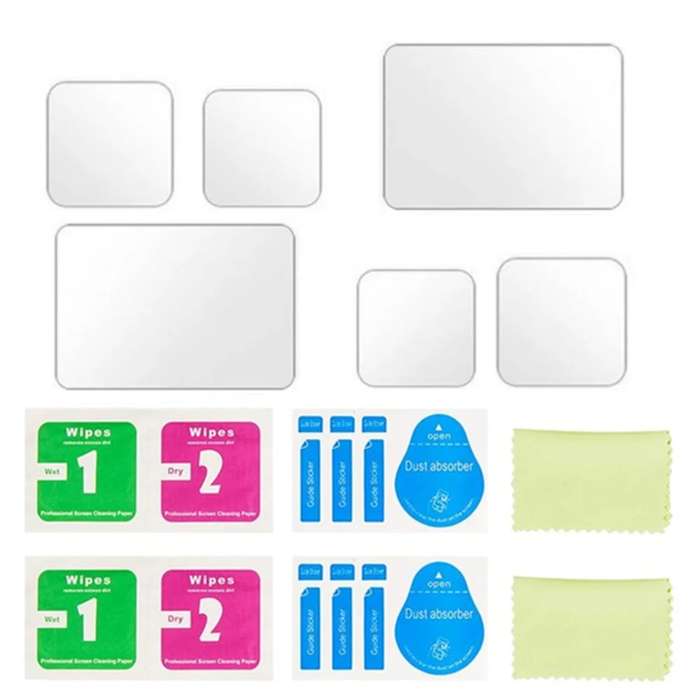 Tempered Glass Screen Protector for GoPro Hero 9–12 – Black Lens Protective Film, Camera Accessories