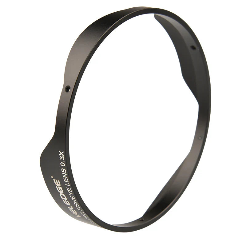 Vlogmagic 0.3X HD Ultra Fisheye Lens Adapter with Hood – 37mm/43mm Low-Dispersion Glass for Video Cameras & Camcorders
