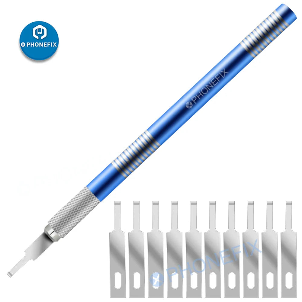 Metal Scalpel Knife Blades Set β Special Face ID Dot Matrix Repair Tools for iPhone Facial Lattice Maintenance