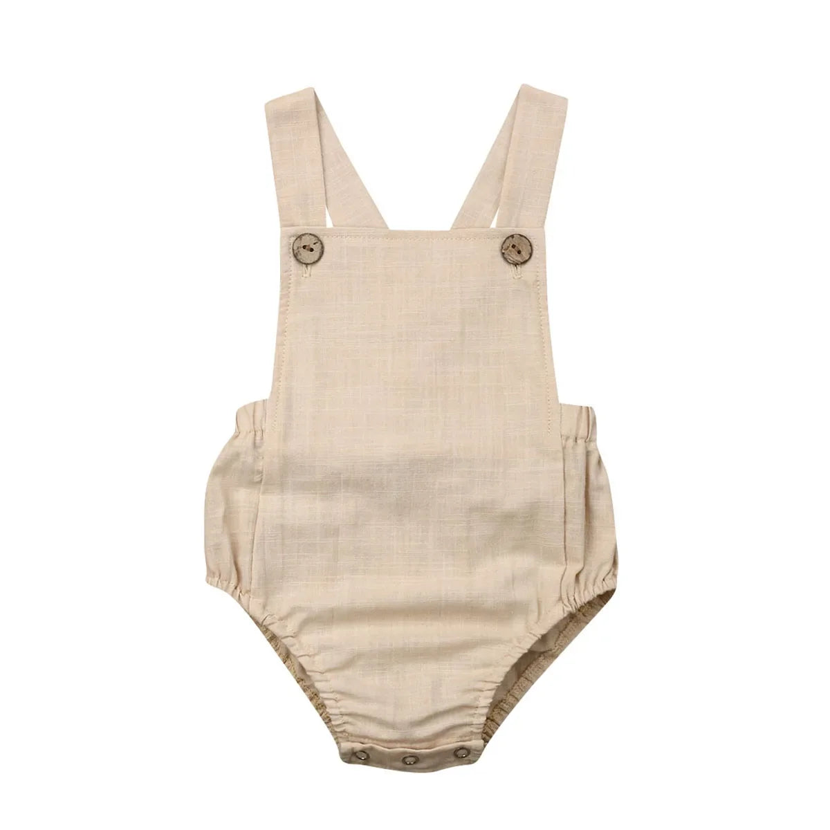 Newborn Baby Sleeveless Romper - Casual Summer One-Piece Jumpsuit for Boys & Girls