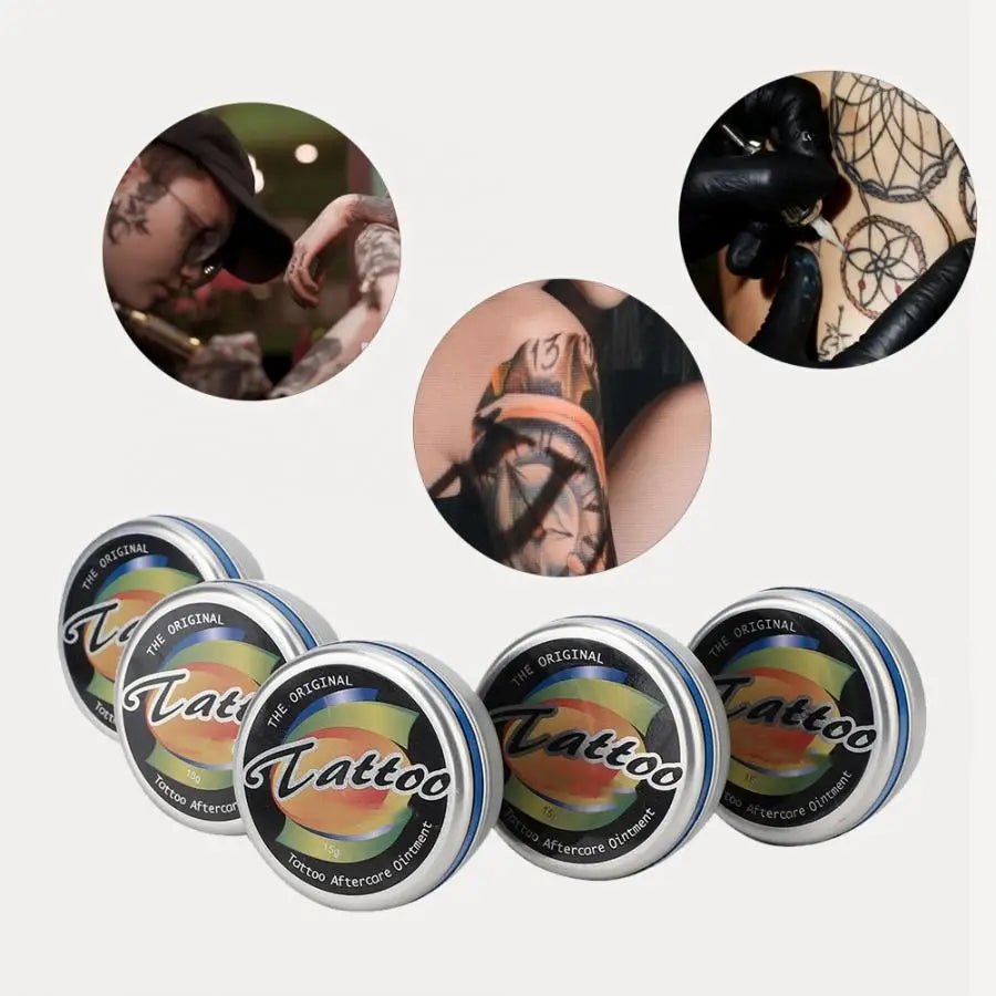 5/12/24/48pcs Tattoo Aftercare Healing Cream – Natural Skin Repair & Recovery Ointment for Tattoo Care Accessories