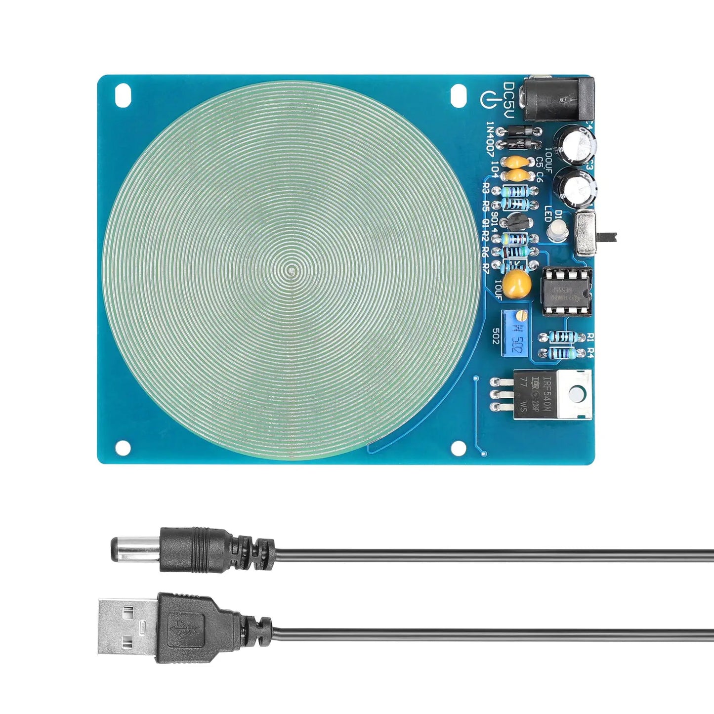7.83Hz Schumann Resonance Generator – Ultra-Low Frequency Pulse Audio Device with USB & ON/OFF Indicator Light