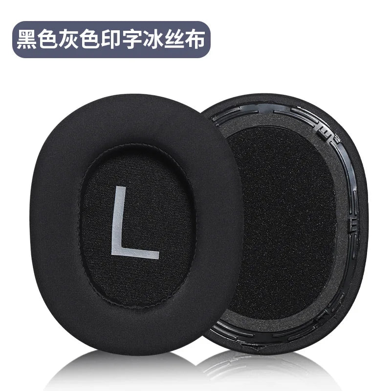 Replacement Protein Leather Ear Pads with Buckle – Soft Foam Cushion Earpads for QCY H3/H4/H3 Lite & TOZO HT2 Headphones High Quality Comfort Upgrade