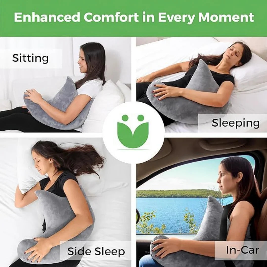 Rotator Cuff Shoulder Surgery Recovery Pillow – Side Sleeping Support Cushion with Arm Elevation for Post-Op Comfort & Pain Relief (Best Seller)