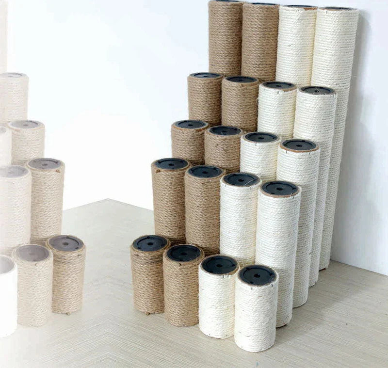 Cat Scratching Post Replacement – Sisal Rope DIY Cat Tree Tower Climbing Frame & Furniture Protector