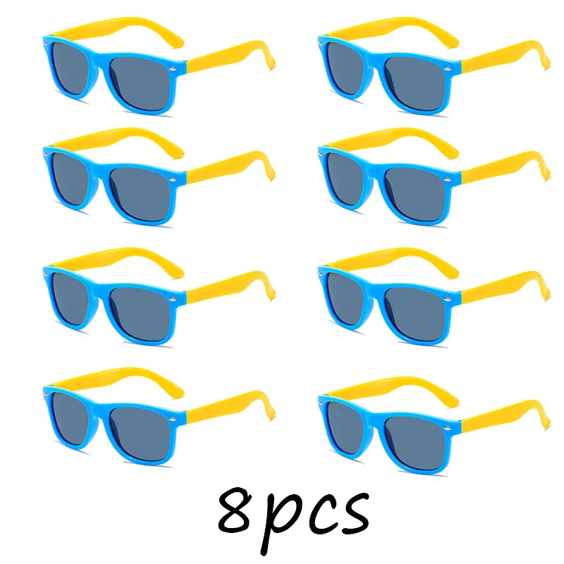 Children’s Colorful Sunglasses – UV Resistant Summer Shades for Boys & Girls