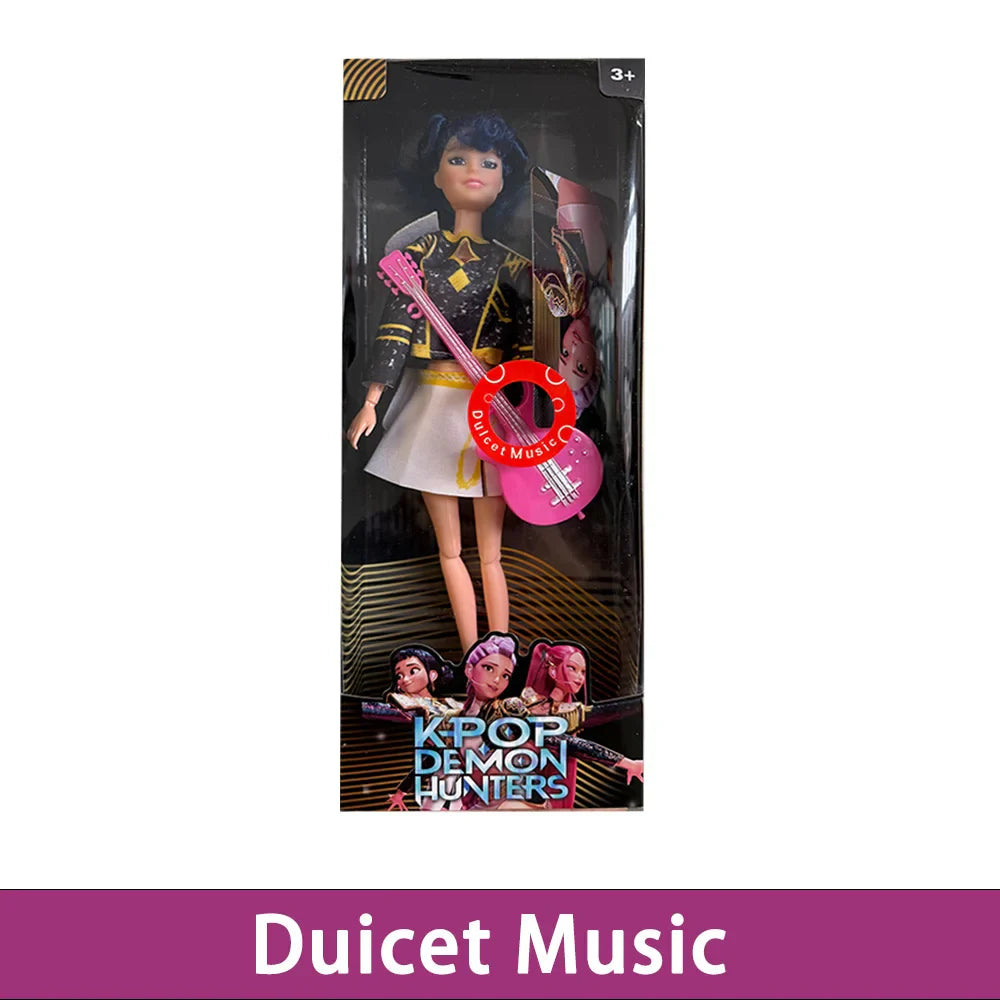 2025 Anime K-Pop Demon Hunters 30CM Vinyl Doll – Rumi Mira Zoey Birthday Gift for Girls