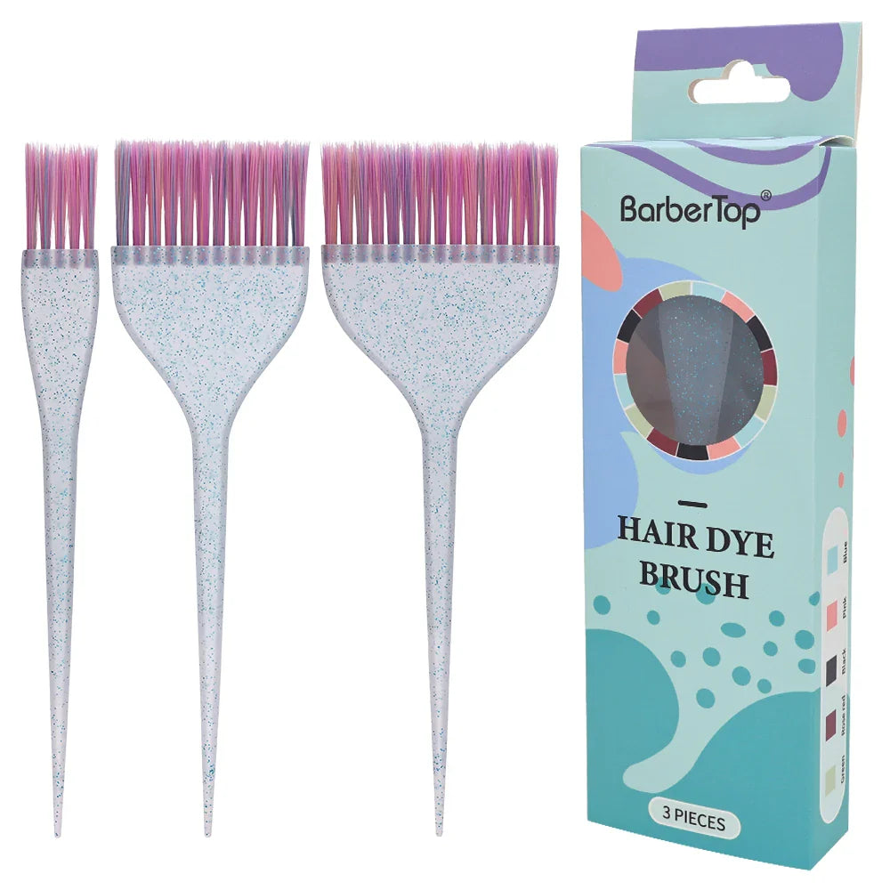 Arc-Shaped Dye Hair Brush – Non-Slip Salon Color Cream Applicator & Hair Coloring Dust Styling Accessory