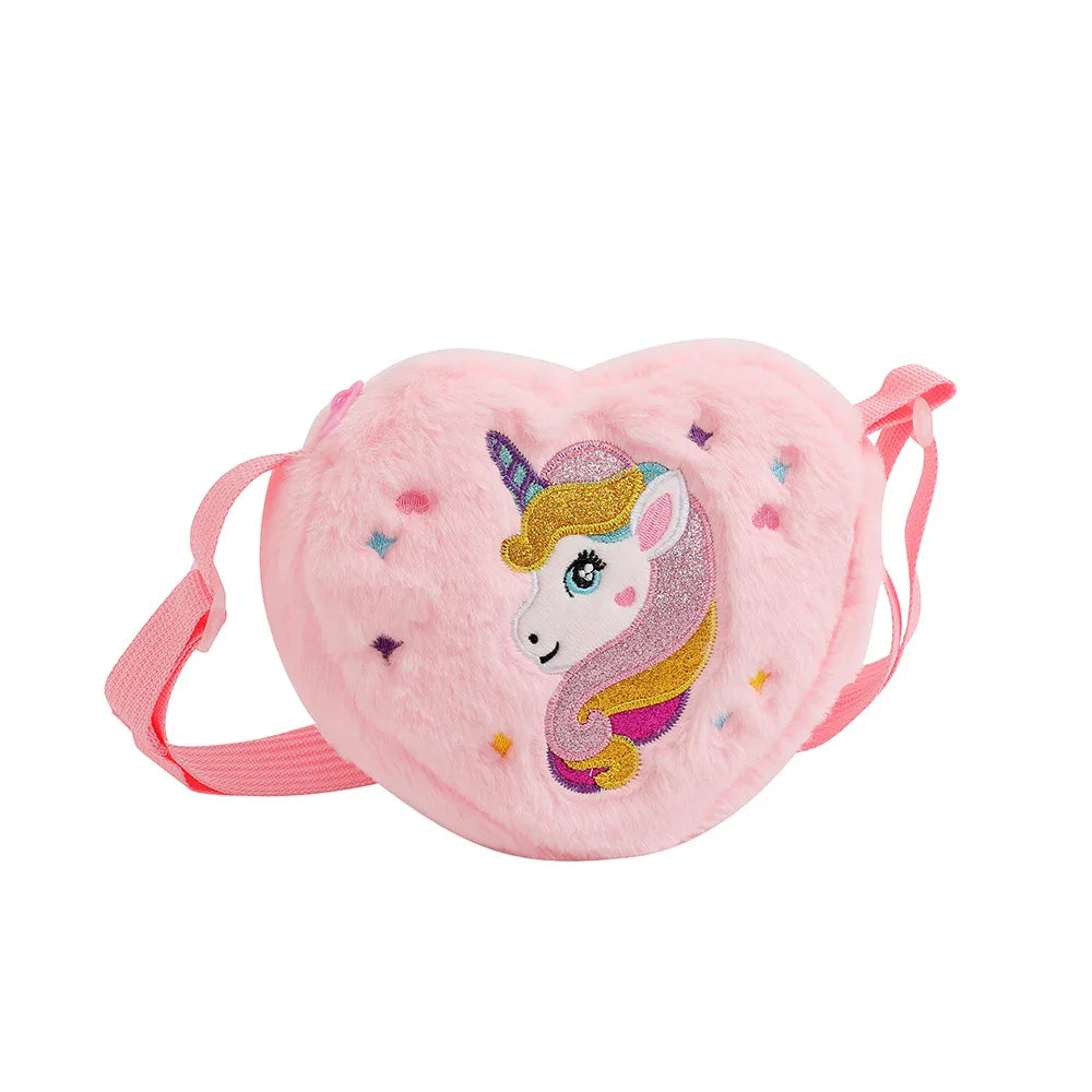 Cute Unicorn Handbag for Girls - Sweet Kids Crossbody Shoulder Bag, Small Purse & Birthday Gift