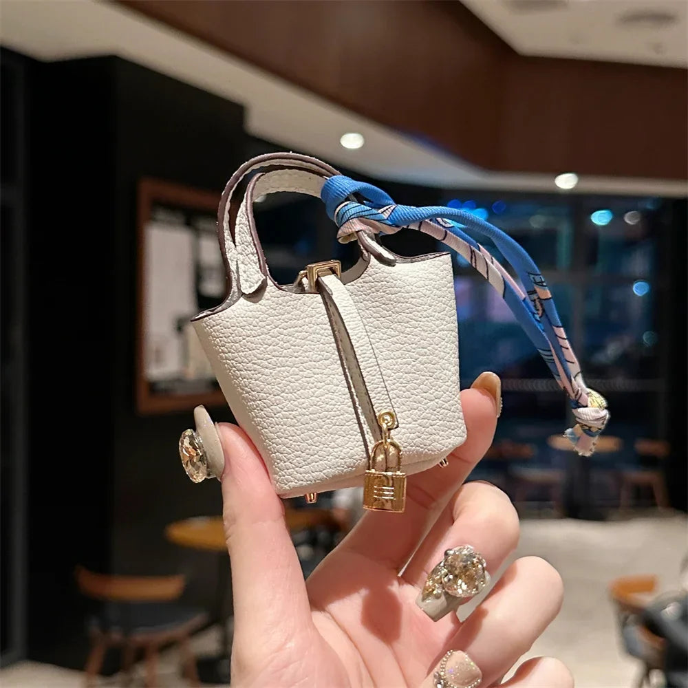New Mini House Small Bag – Handheld Portable Bluetooth Earphone Bag, Zero Wallet, and Multifunctional Hand Rope Pouch