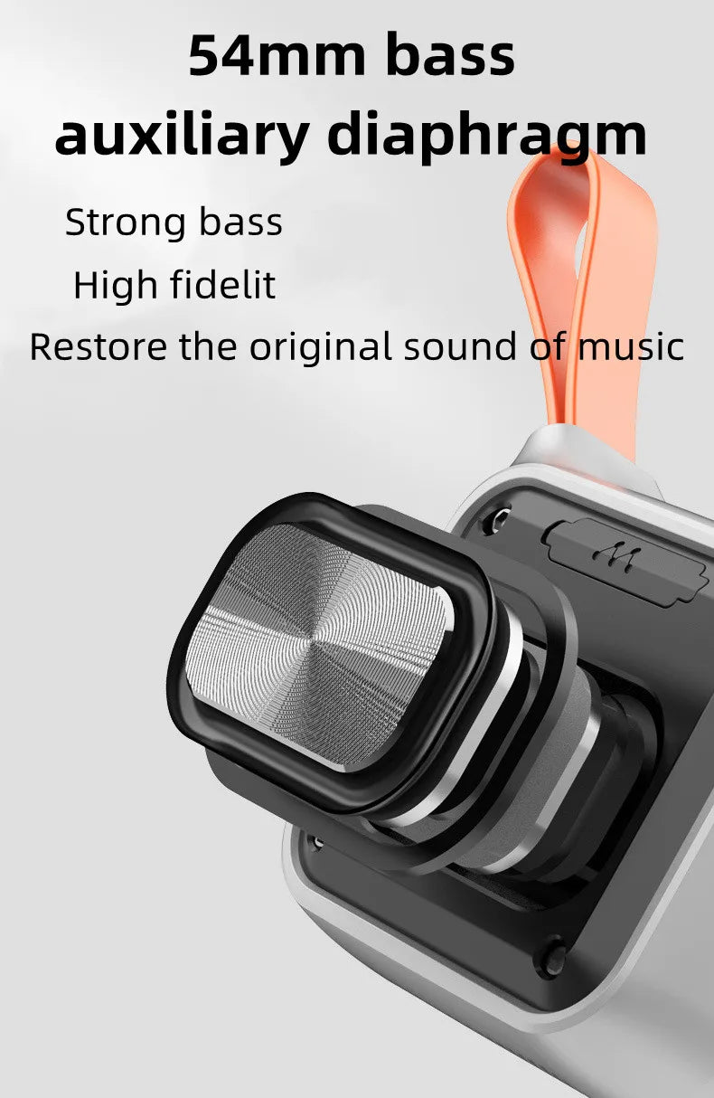 XDOBO Prince 1995 12W Portable Bluetooth Speaker – Powerful Bass, Waterproof, Smart & Wireless 5.2 Subwoofer