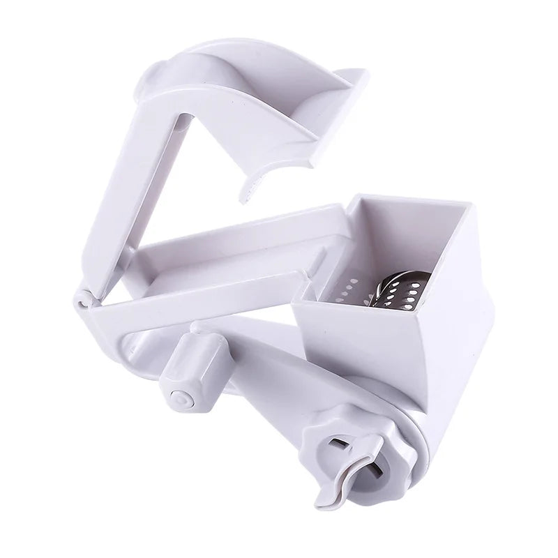 Creative Hand-Cranked Rotating Cheese Grater - Multi-Functional Kitchen Cheese Shredder