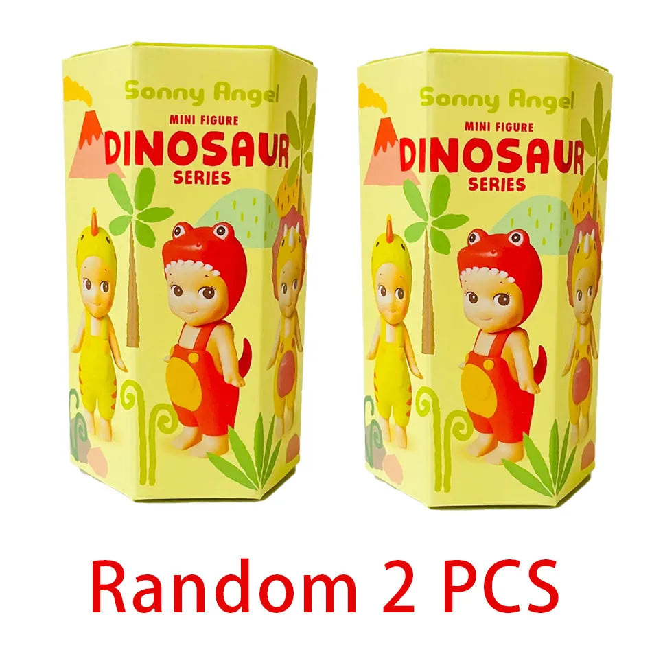 New Sonny Angel Dinosaur Series Hippie Doll – Cute Car & Mobile Phone Ornament Toy Gift for Kids